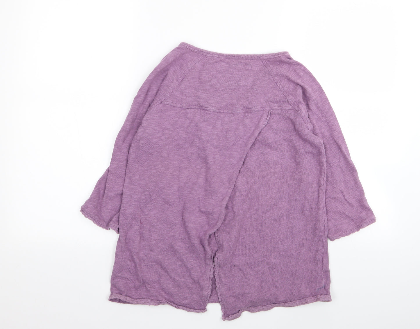 Indigo Womens Purple   Basic T-Shirt Size 10