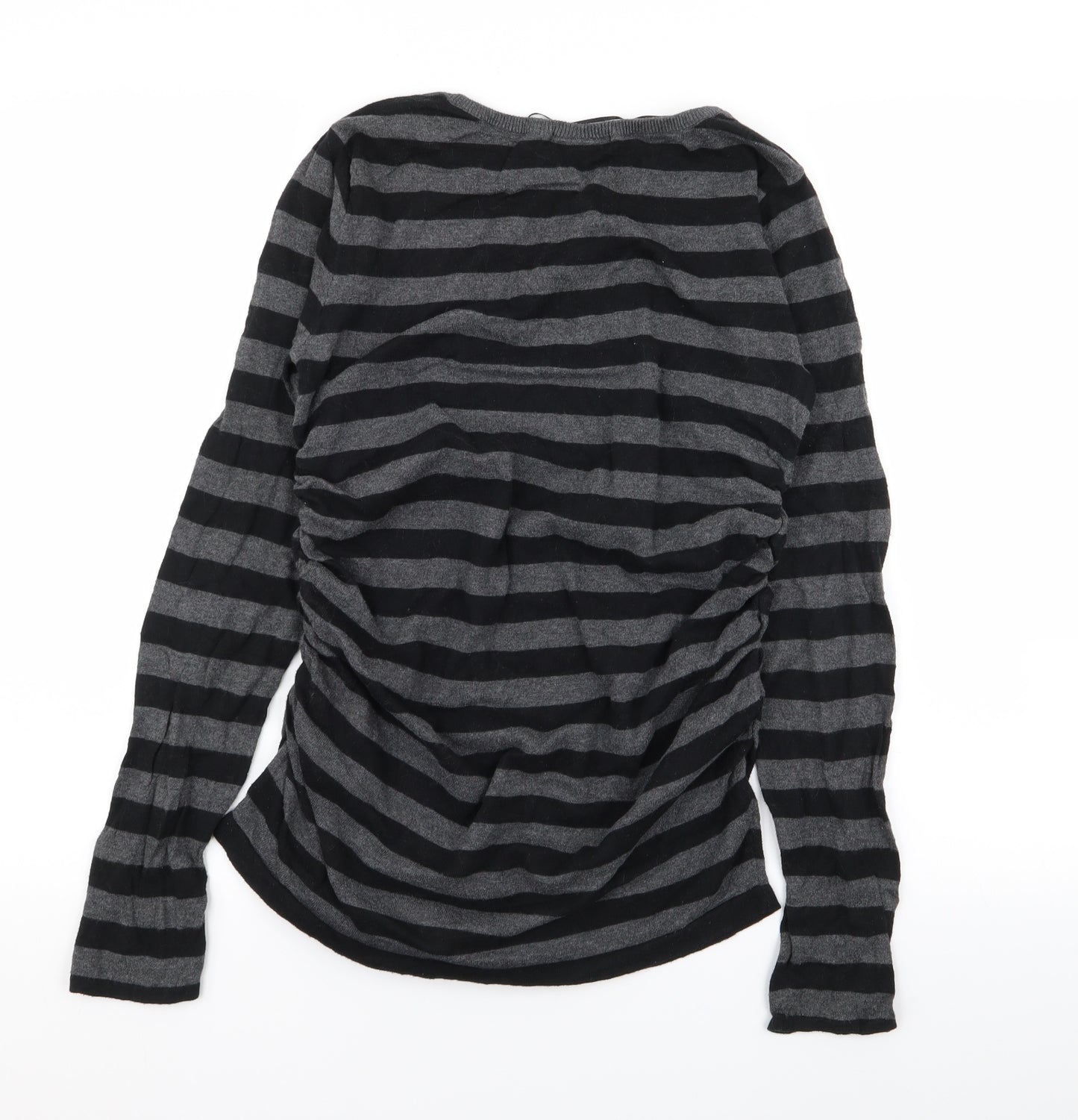 H&M Womens Multicoloured Striped  Pullover Jumper Size M