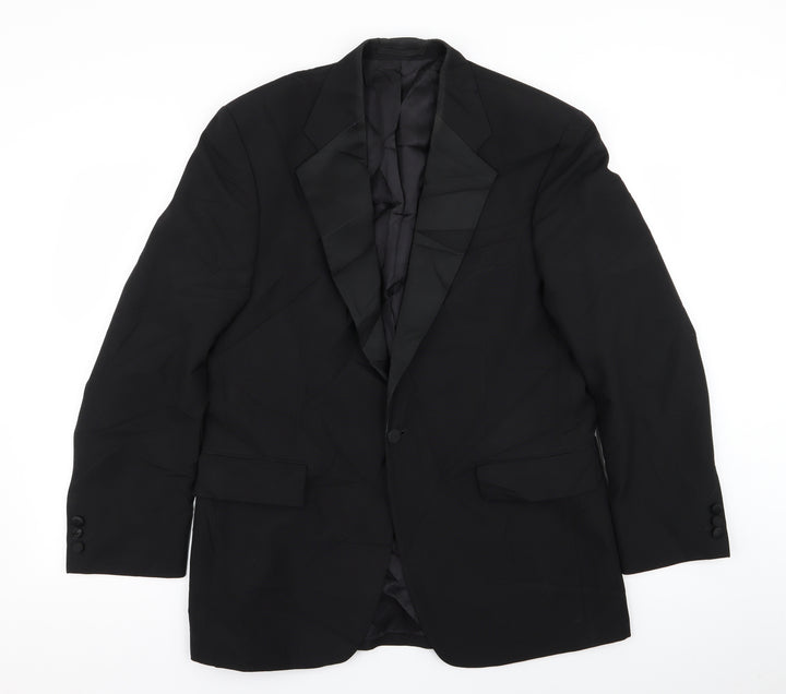 daniel drescott Mens Black   Jacket Blazer Size 40