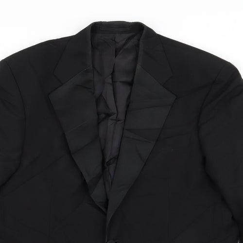 daniel drescott Mens Black   Jacket Blazer Size 40