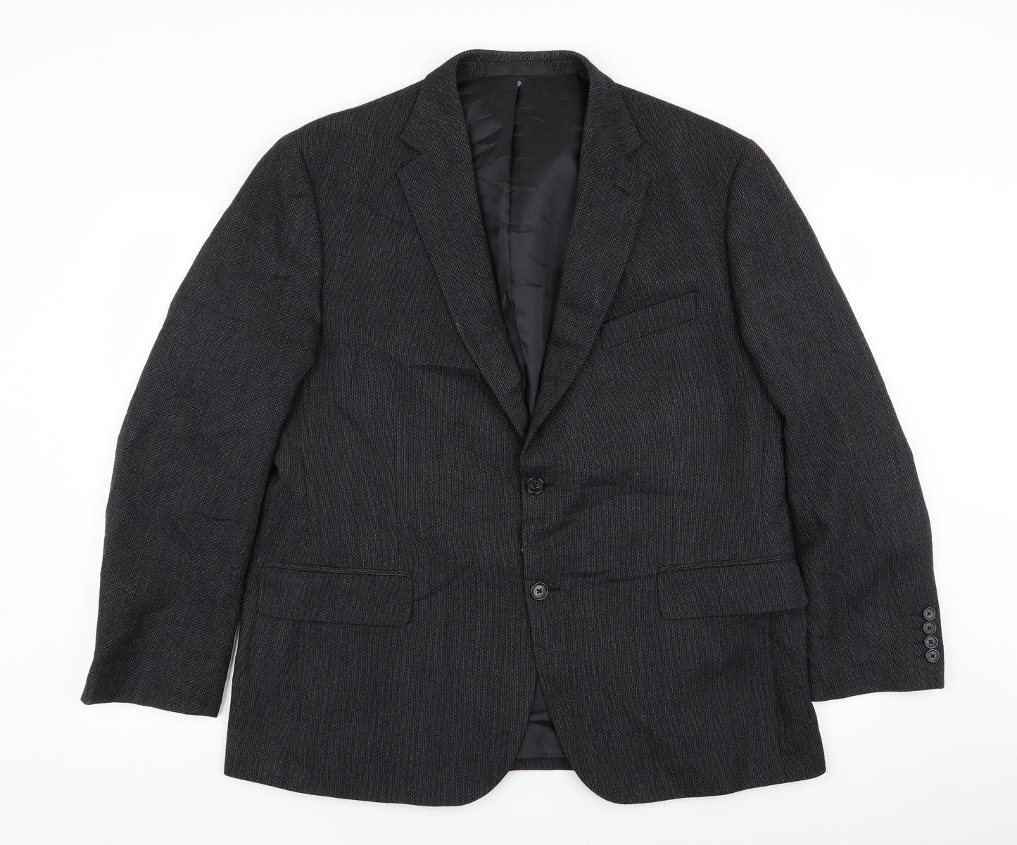 M&S Mens Grey   Jacket Blazer Size 44