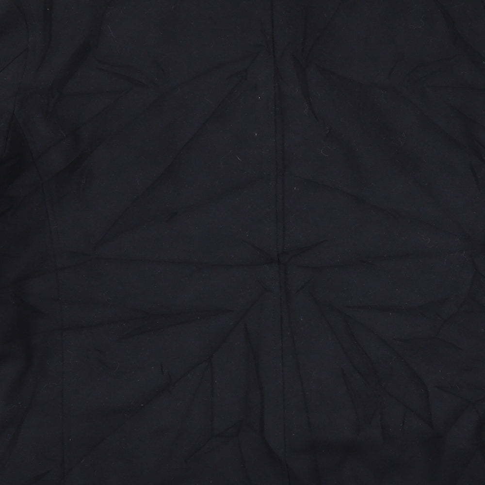 M&S Mens Blue   Overcoat Coat Size XL