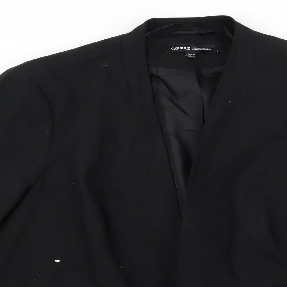 capsule Womens Black   Jacket Blazer Size 28