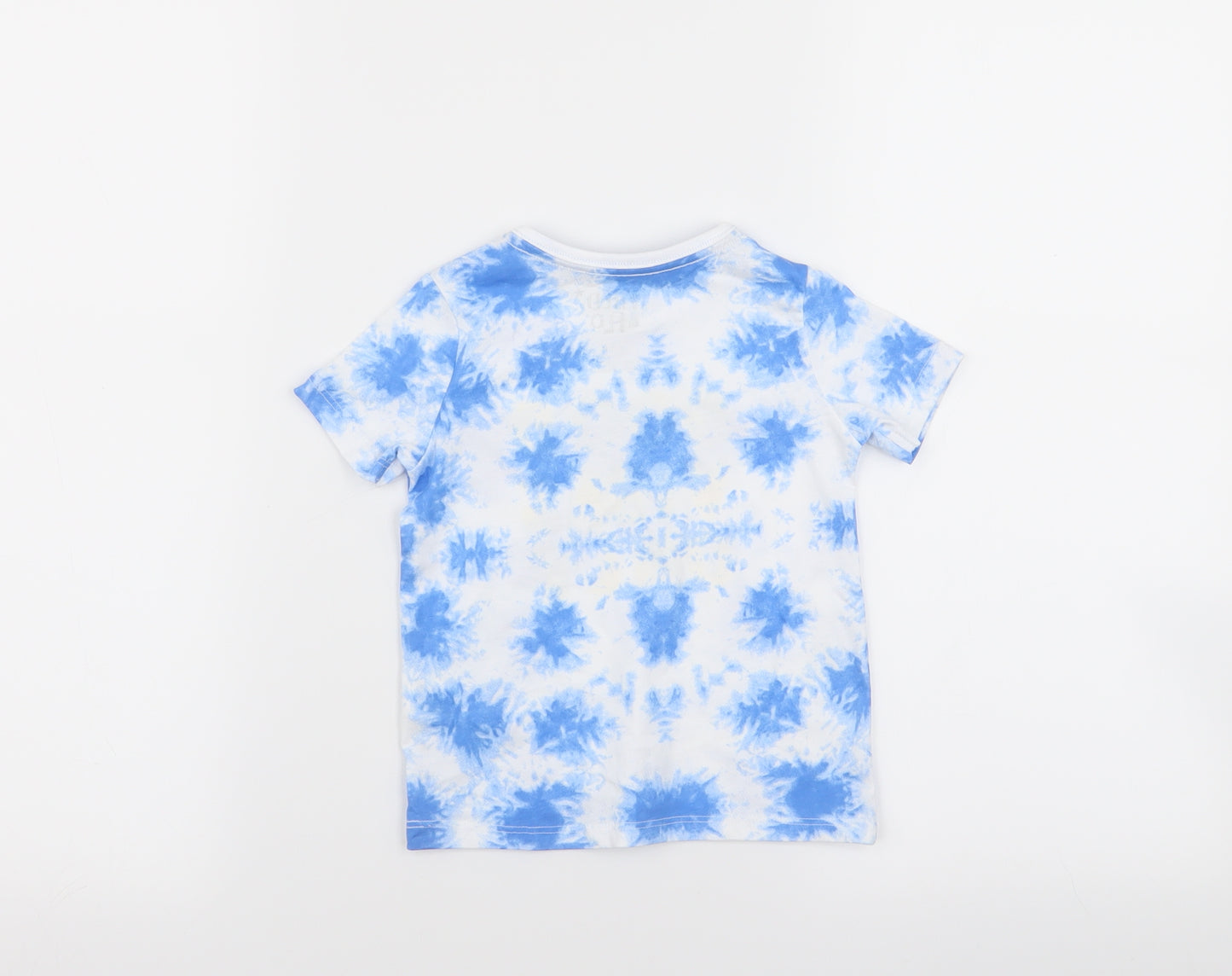 F&F Boys Multicoloured Geometric  Basic T-Shirt Size 9-12 Months