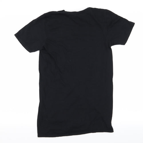 Gildan Womens Black   Basic T-Shirt Size S