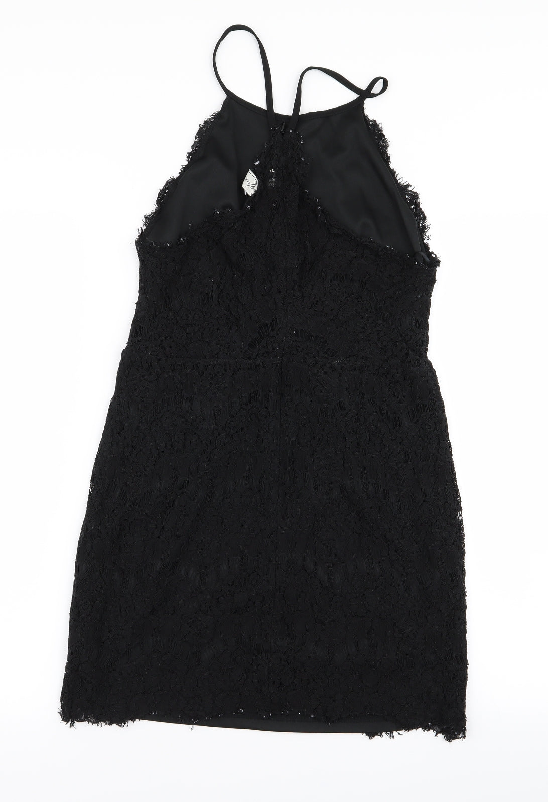 hearts and bows Womens Black Geometric  A-Line  Size 12