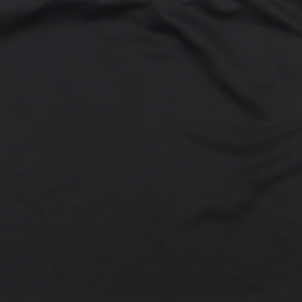 Boohoo Womens Black   Mini Skirt Size 12  - Stretch waistband