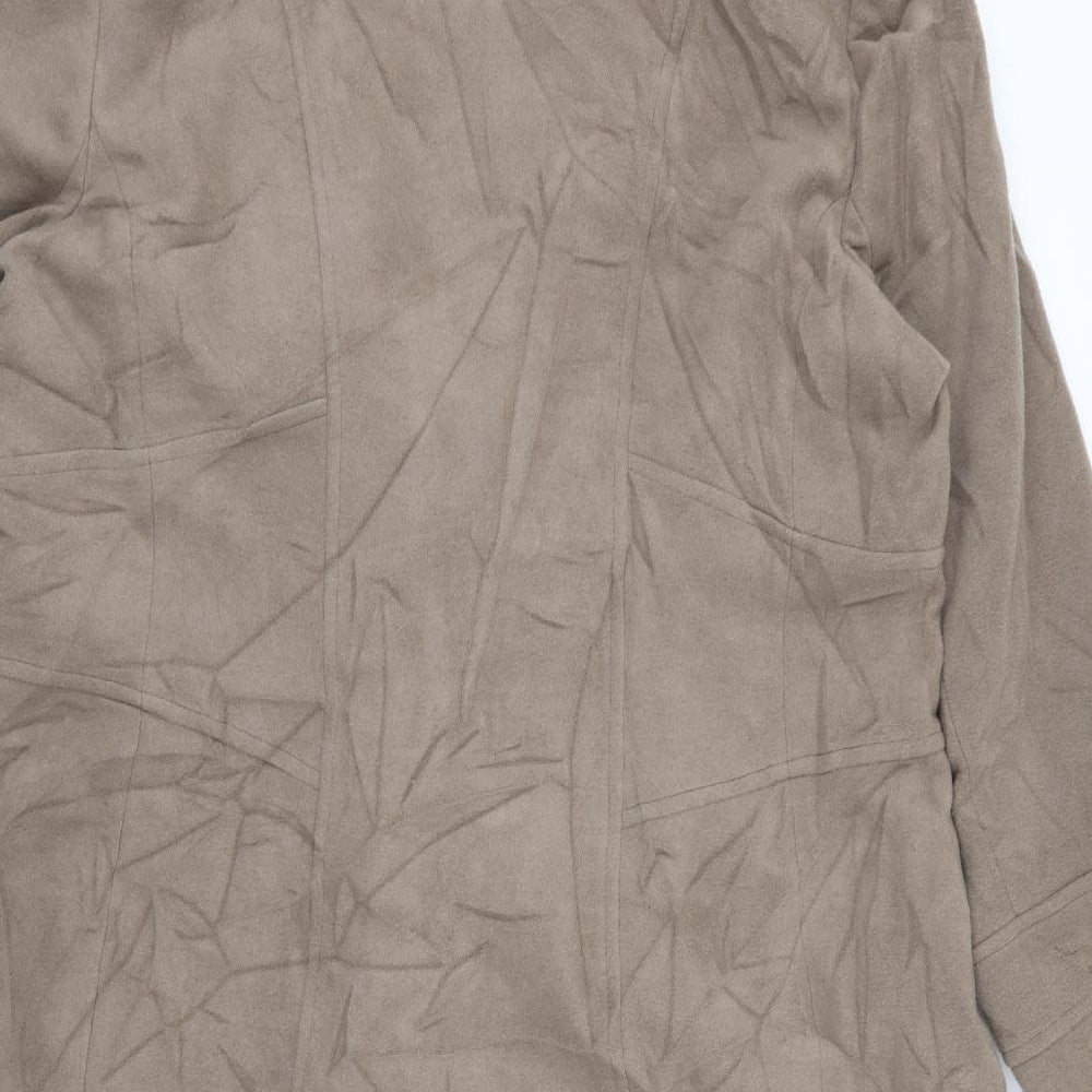 Debenhams Womens Beige   Overcoat Coat Size 20