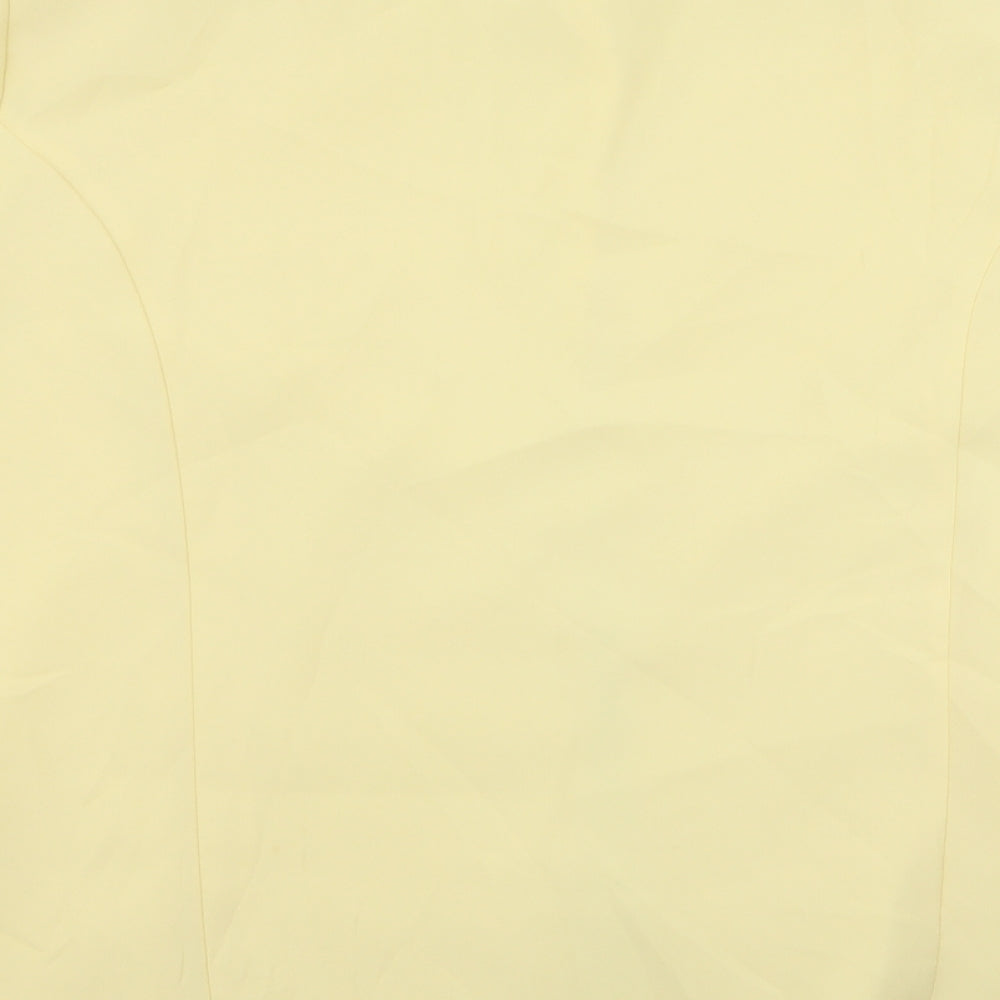 espoir Womens Yellow   Jacket Blazer Size 22