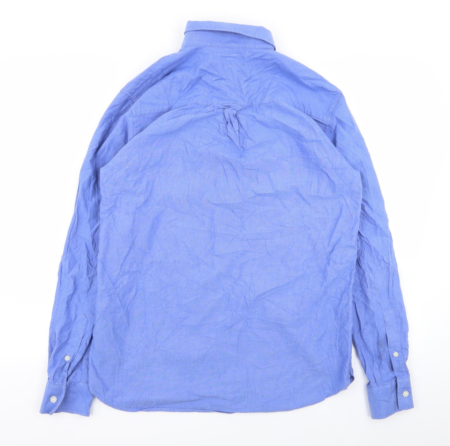 Topman Mens Blue    Button-Up Size M