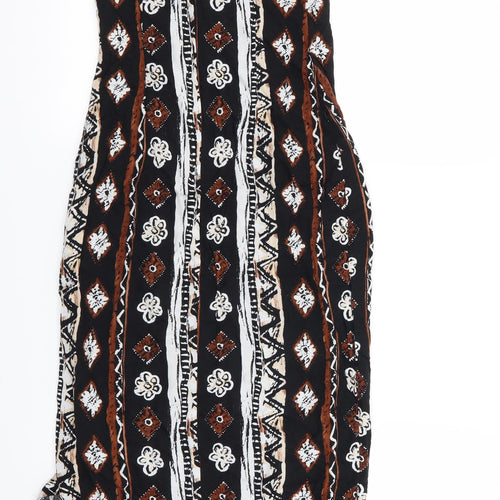 Bay Trading Womens Multicoloured Geometric  A-Line  Size 10