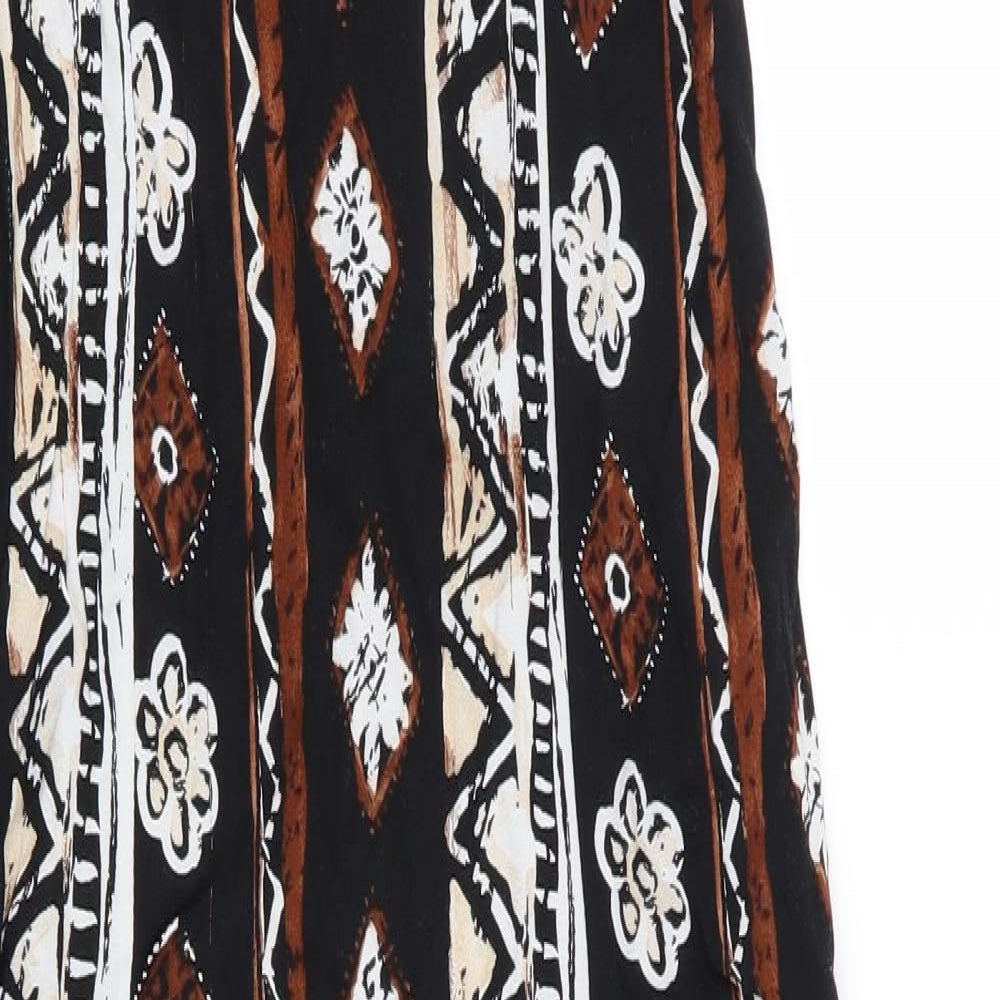 Bay Trading Womens Multicoloured Geometric  A-Line  Size 10