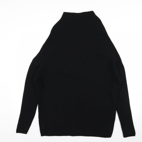 In the Style Womens Black  Rayon Pullover Jumper Size M