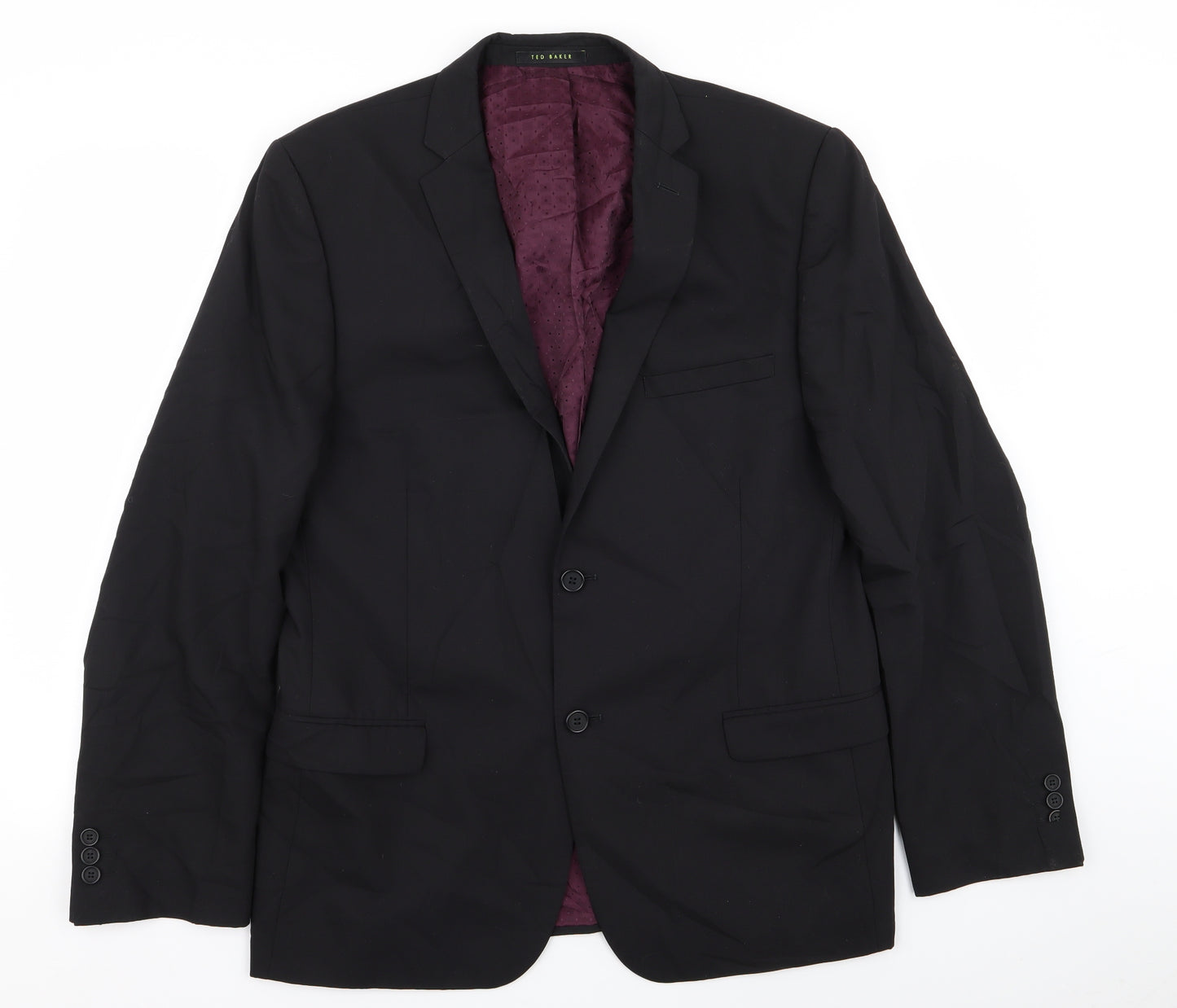 Ted Baker Mens Black   Jacket Blazer Size 42