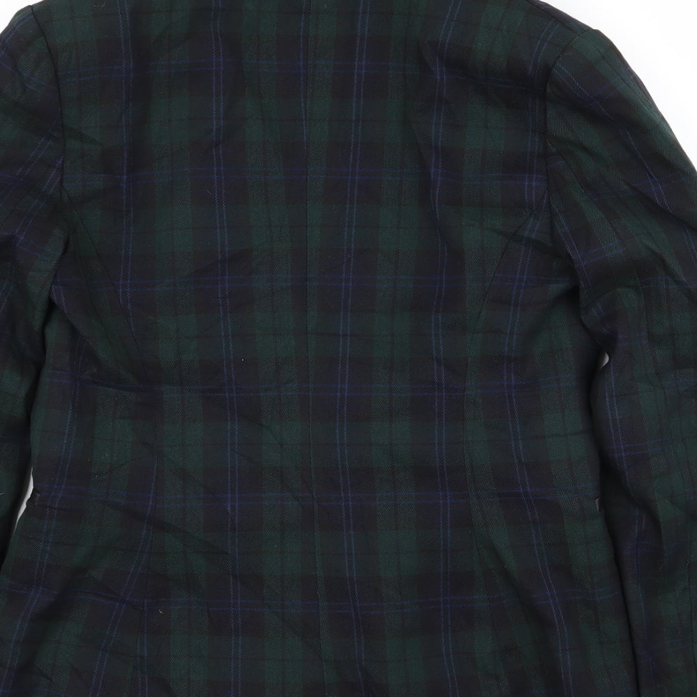 Primark Womens Multicoloured Check  Jacket Blazer Size 8