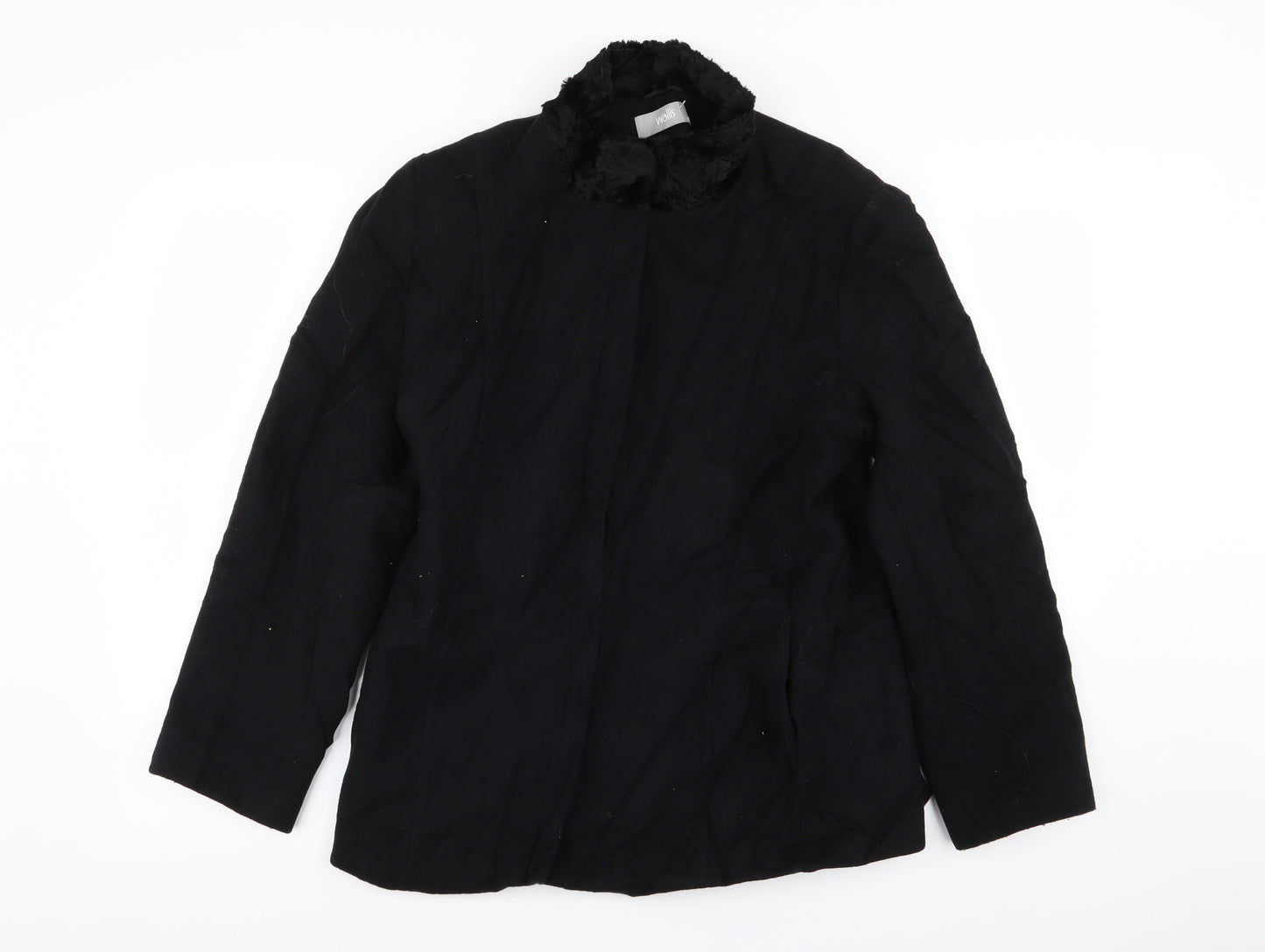 Wallis Womens Black   Jacket  Size 14