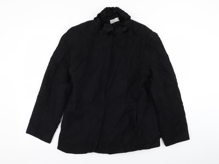 Wallis Womens Black   Jacket  Size 14