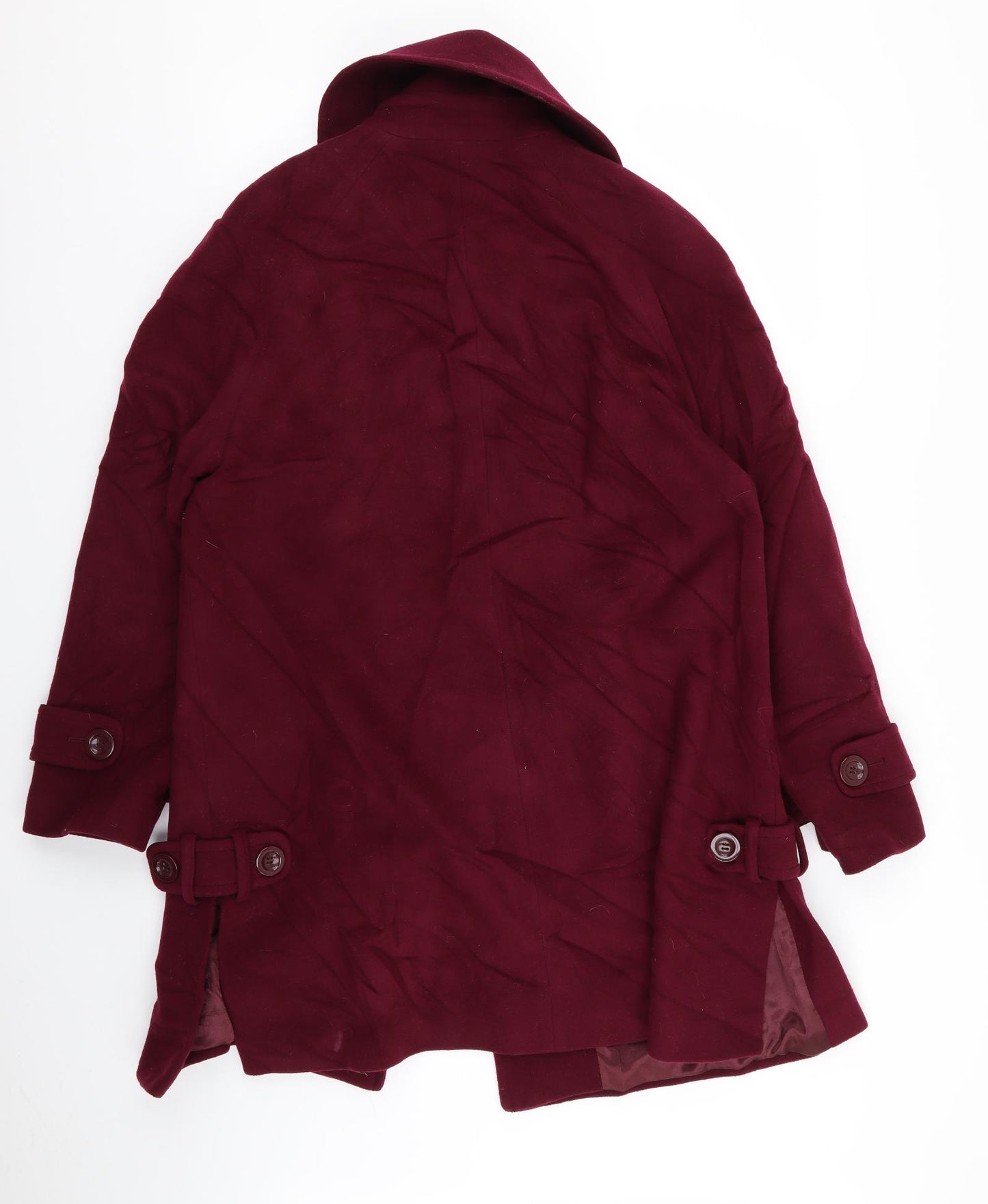 Windsmoor Womens Purple   Overcoat Coat Size 12