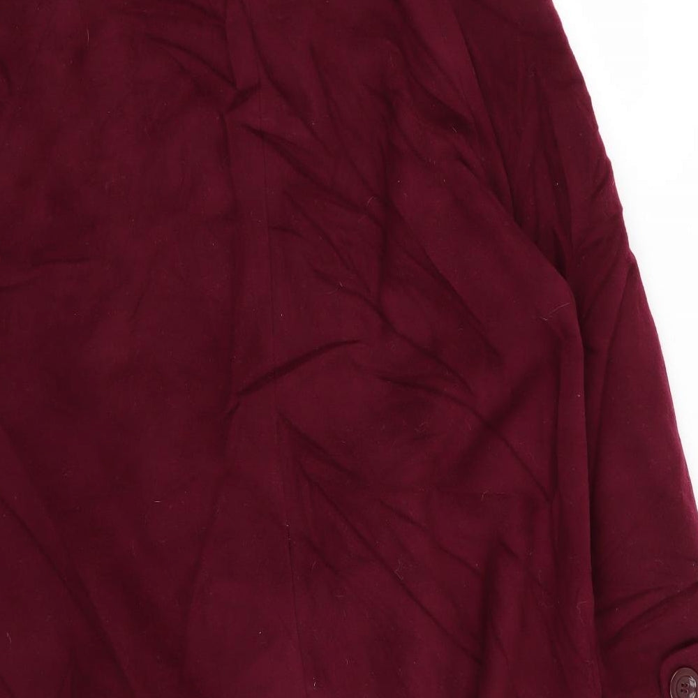 Windsmoor Womens Purple   Overcoat Coat Size 12