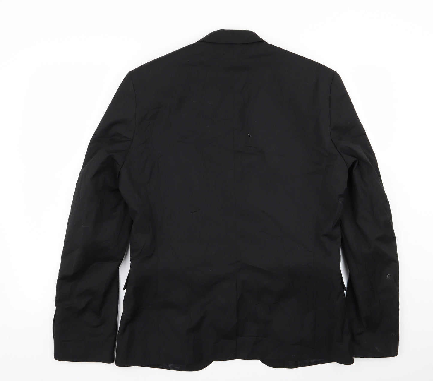 H&M Mens Black   Jacket Blazer Size 40