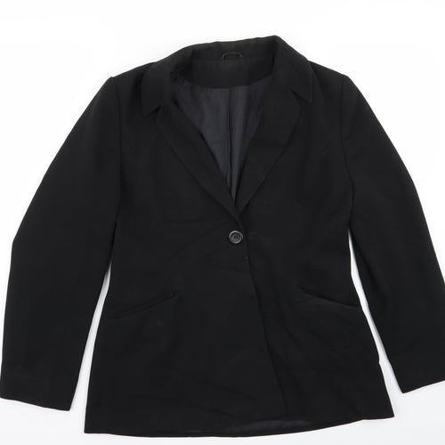 Dorothy Perkins Womens Black   Jacket Blazer Size 14