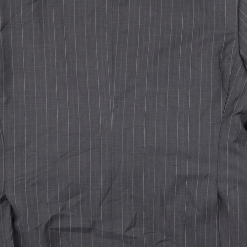 NEXT Mens Grey Striped  Jacket Blazer Size 44