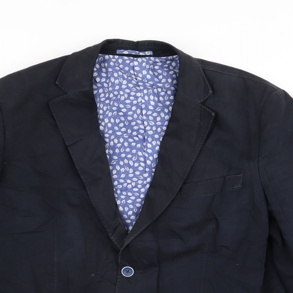 smithers Mens Blue   Jacket Blazer Size 44