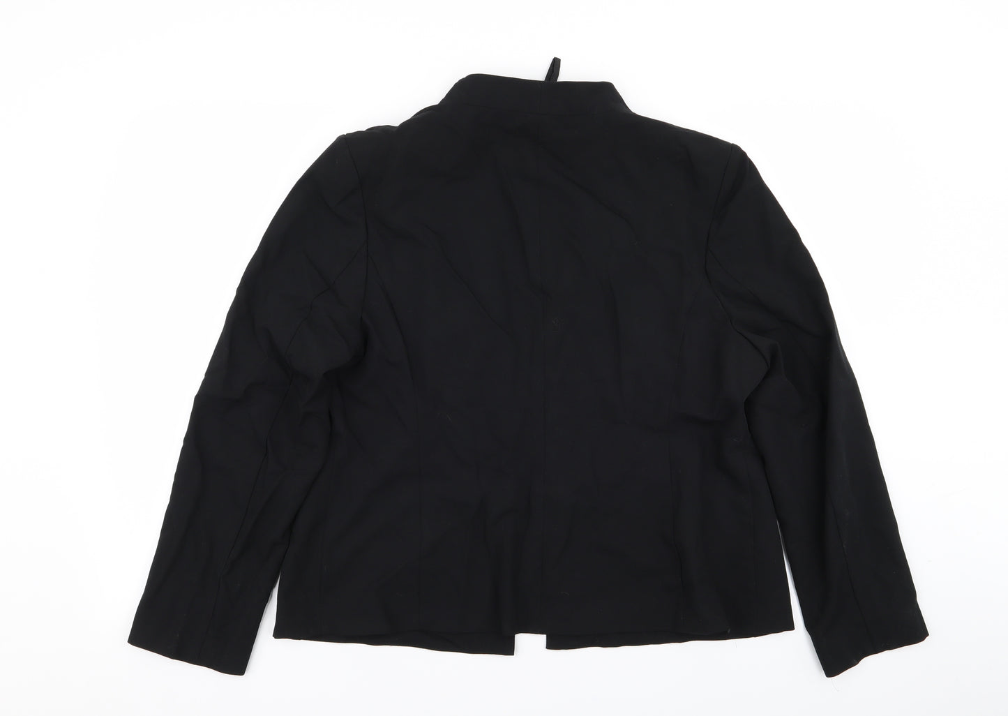 M&S Womens Black   Jacket Blazer Size 18