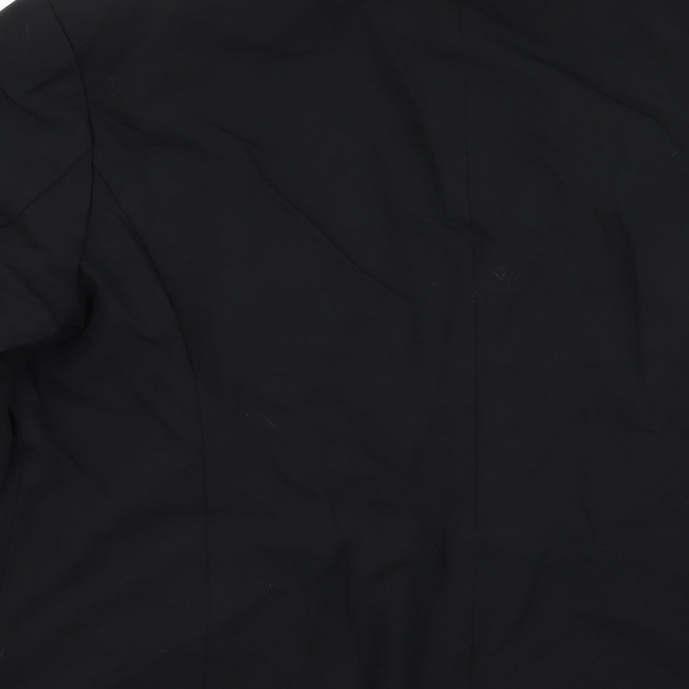 M&S Womens Black   Jacket Blazer Size 18