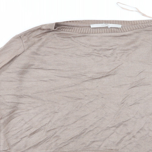 Asda George Womens Beige   Pullover Jumper Size 14