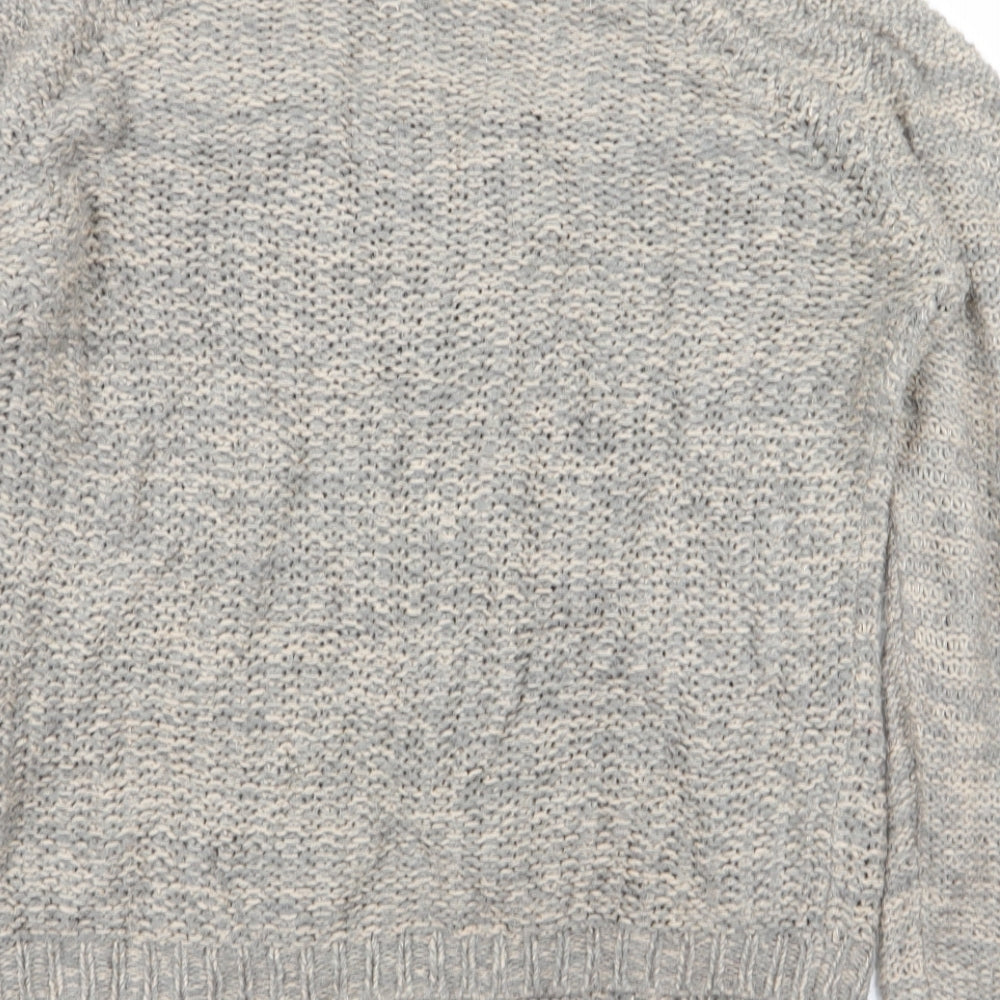 Asda George Womens Grey   Pullover Jumper Size 10