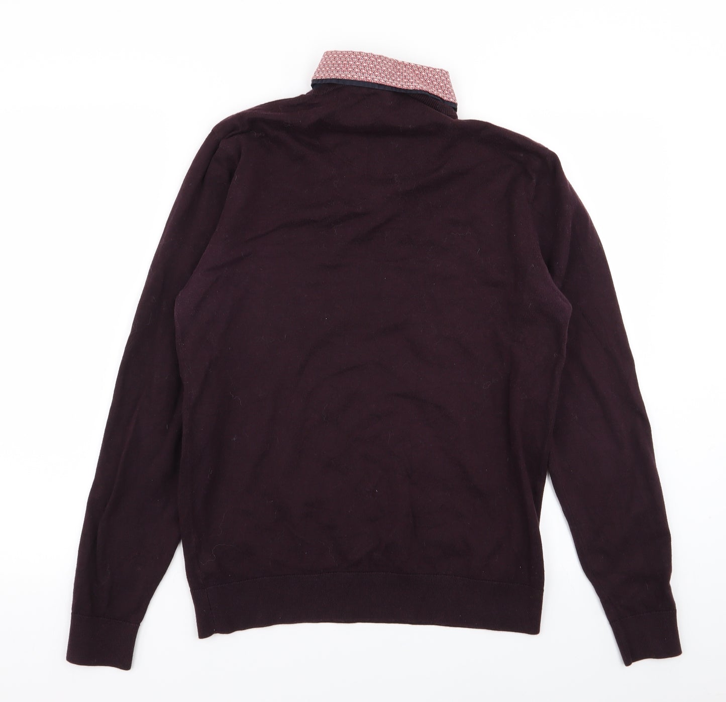 NEXT Mens Purple   Pullover Jumper Size M  - shirt/jumper