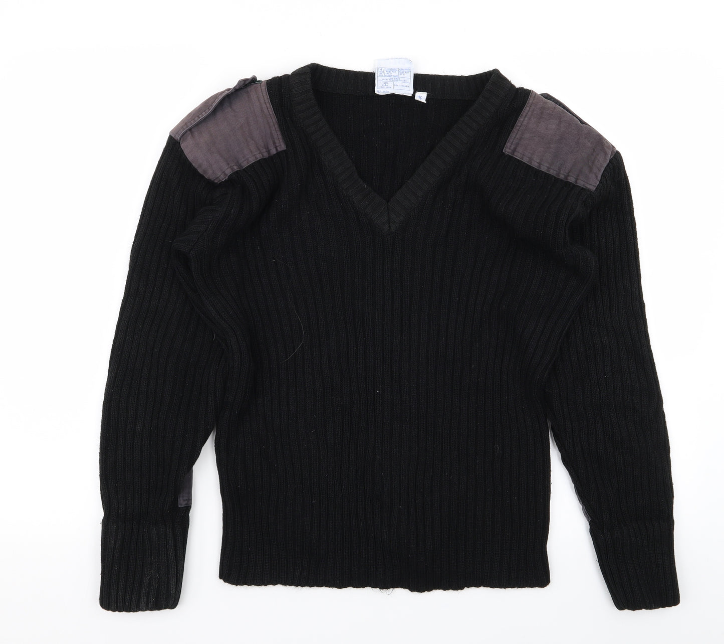 blue castle Mens Black   Pullover Jumper Size S