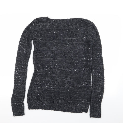 Primark Womens Grey   Pullover Jumper Size 8