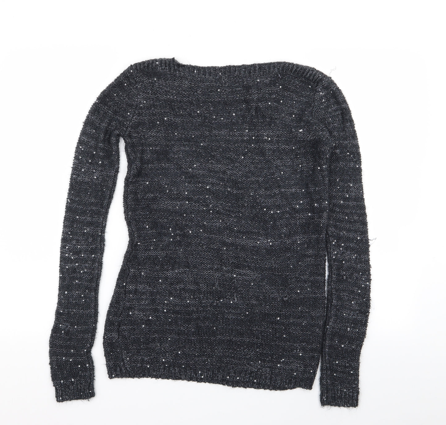 Primark Womens Grey   Pullover Jumper Size 8