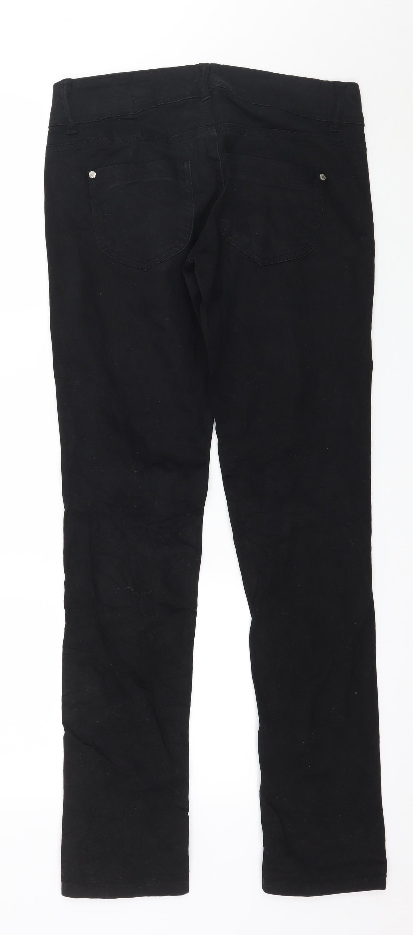 Clockhouse Womens Black  Denim Skinny Jeans Size 10 L31 in