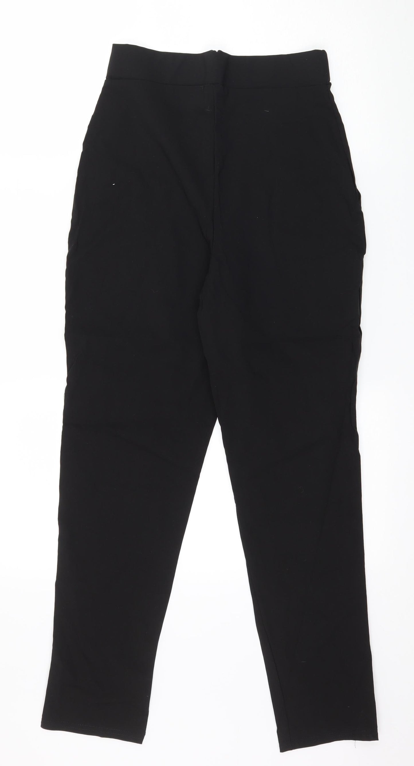 Boohoo Womens Black   Trousers  Size 8 L28 in