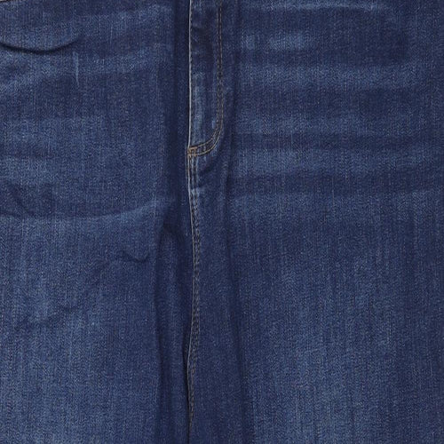 Dorothy Perkins Womens Blue  Denim Straight Jeans Size 28 L29 in