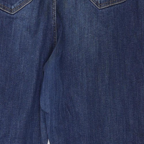 Dorothy Perkins Womens Blue  Denim Straight Jeans Size 28 L29 in
