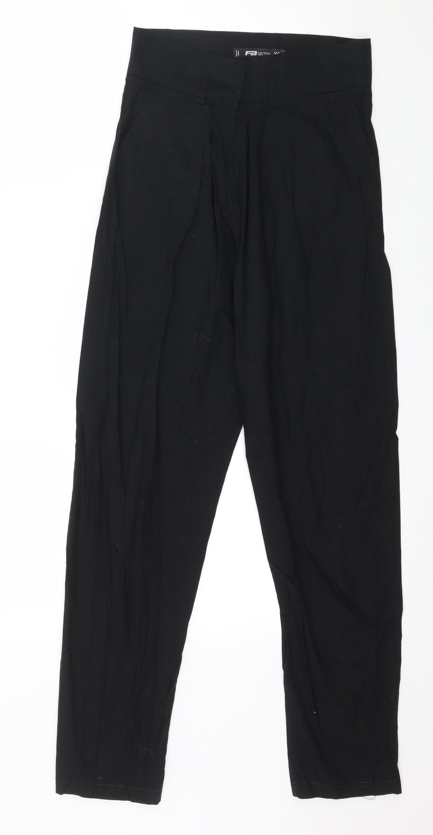 FB Sister Womens Black   Trousers  Size XS L29 in