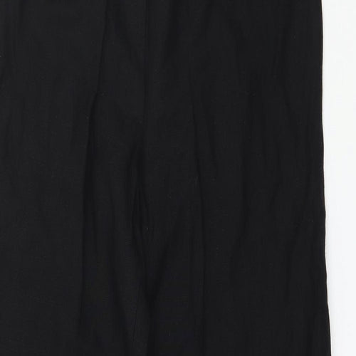 CC Womens Black   Trousers  Size 10 L29 in