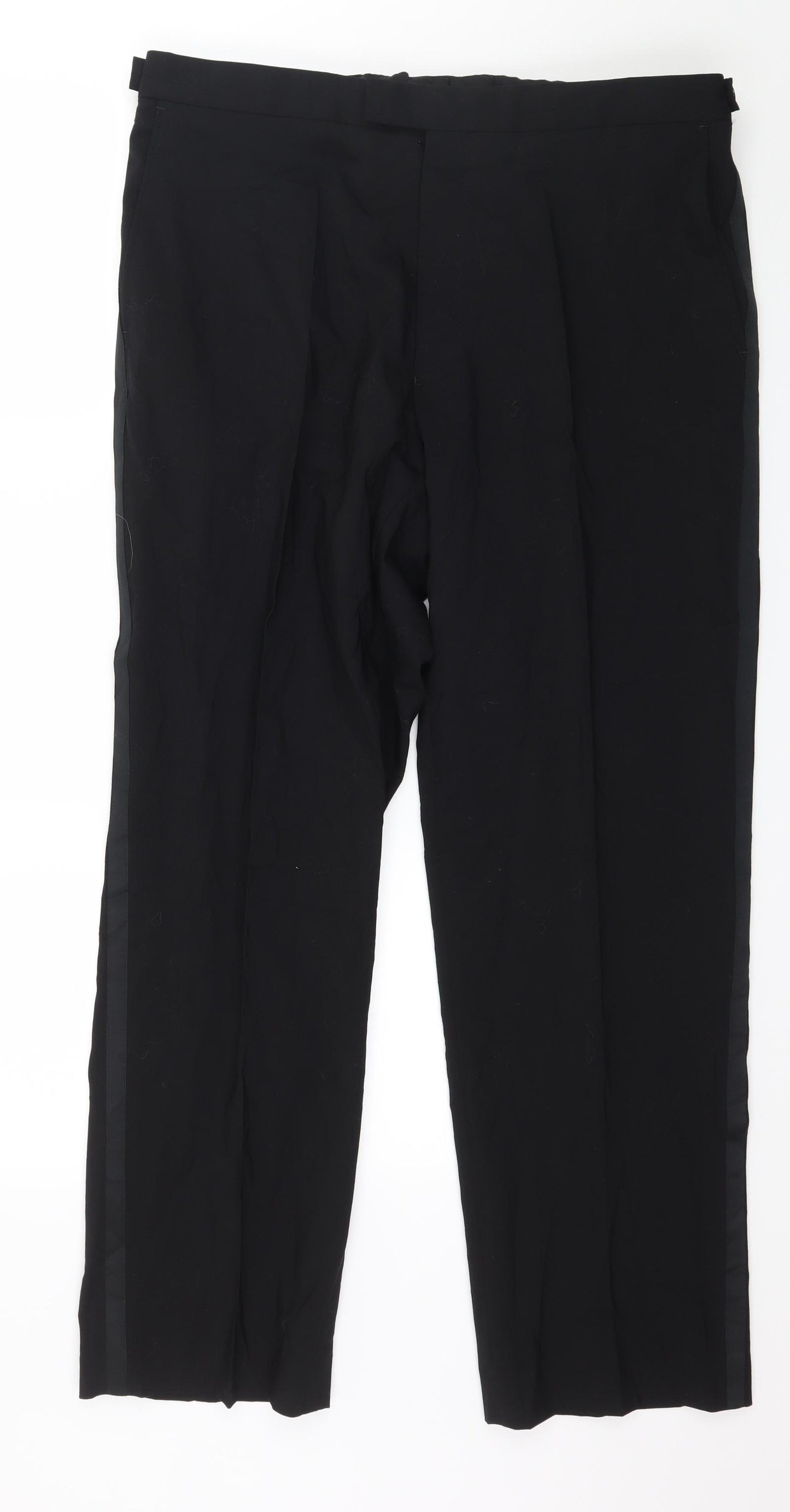 Preworn Mens Black   Trousers  Size 38 in L31 in