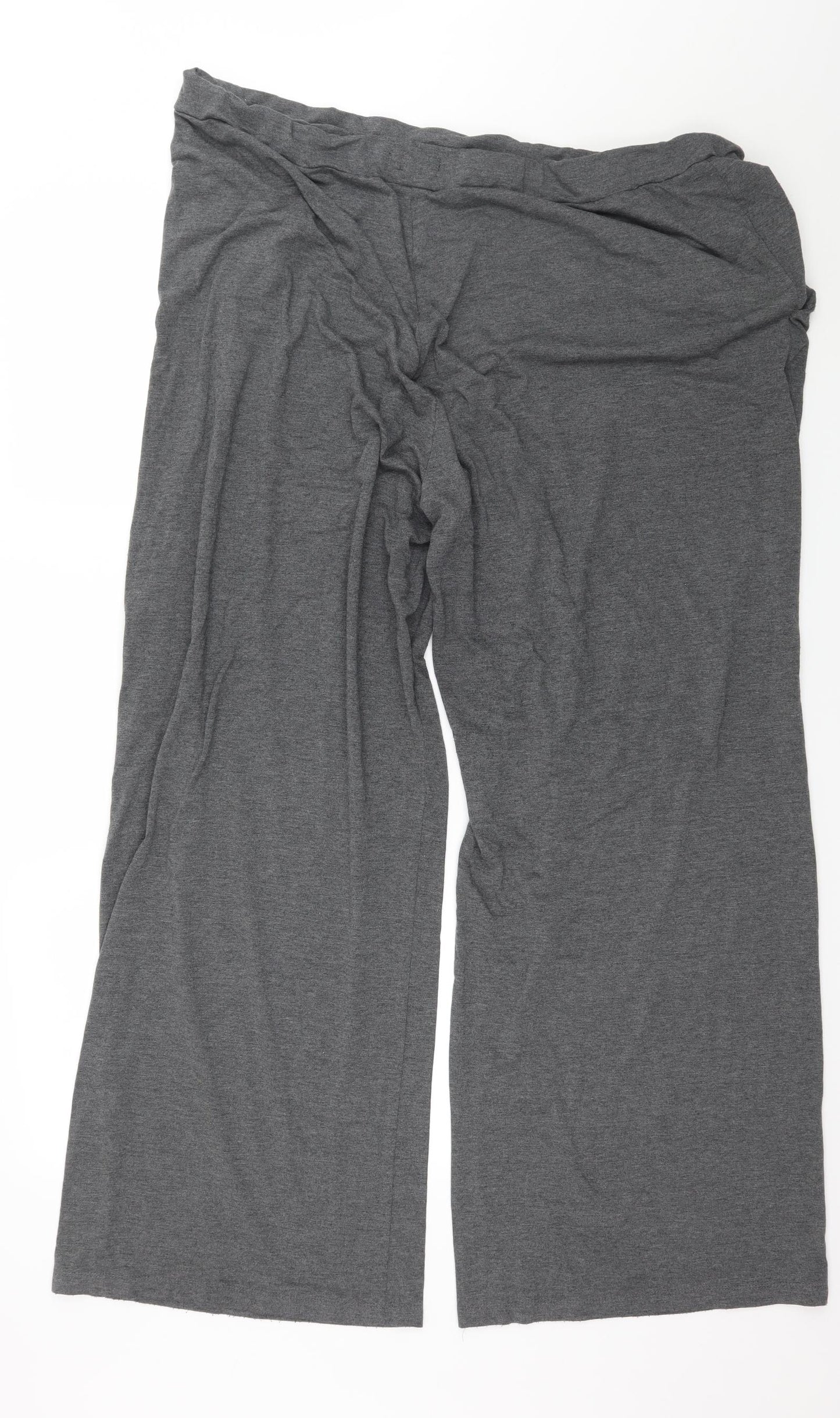Simply Be Womens Grey  Jersey Trousers  Size 24 L29 in