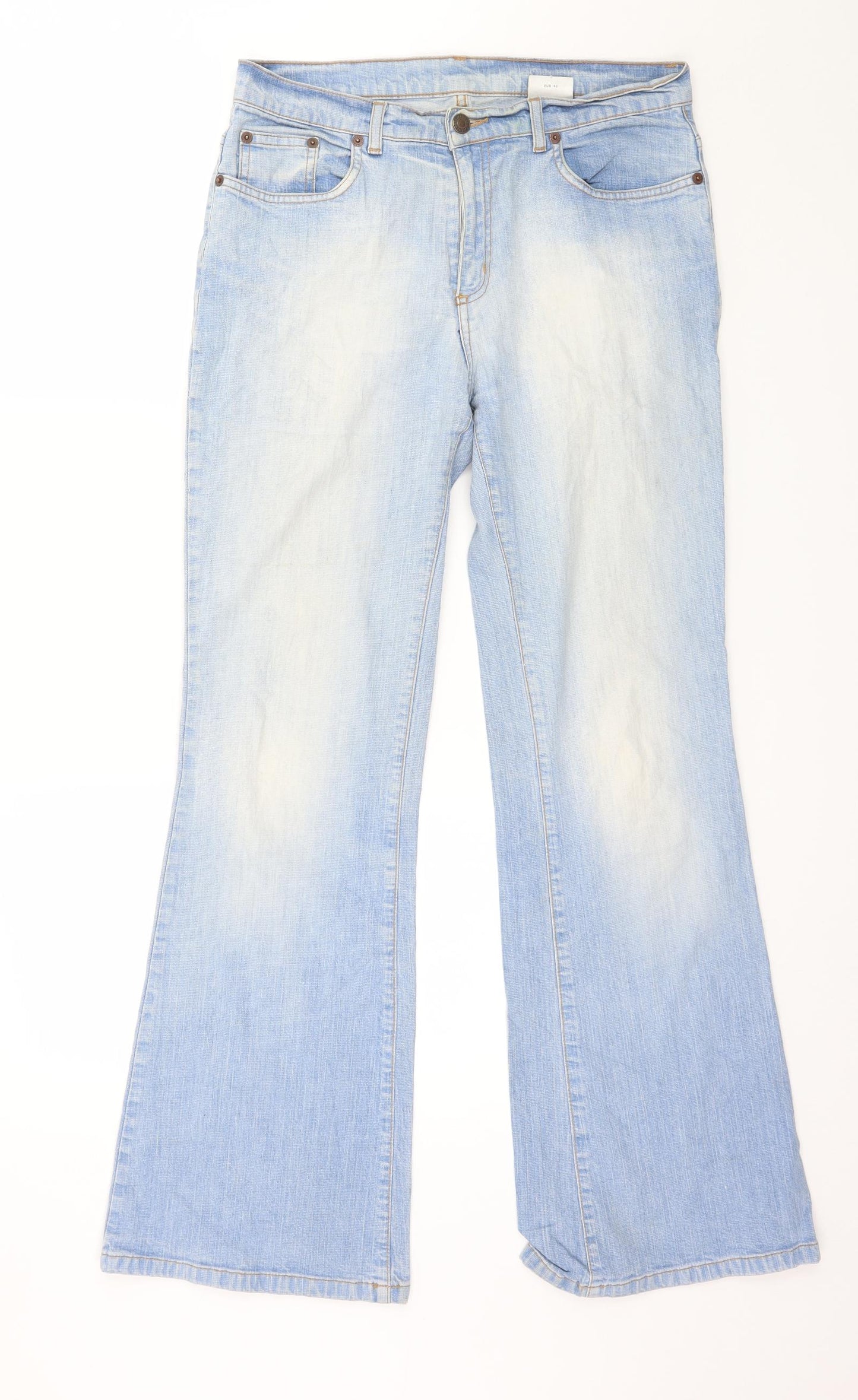 NEXT Womens Blue  Denim Bootcut Jeans Size 12 L30 in
