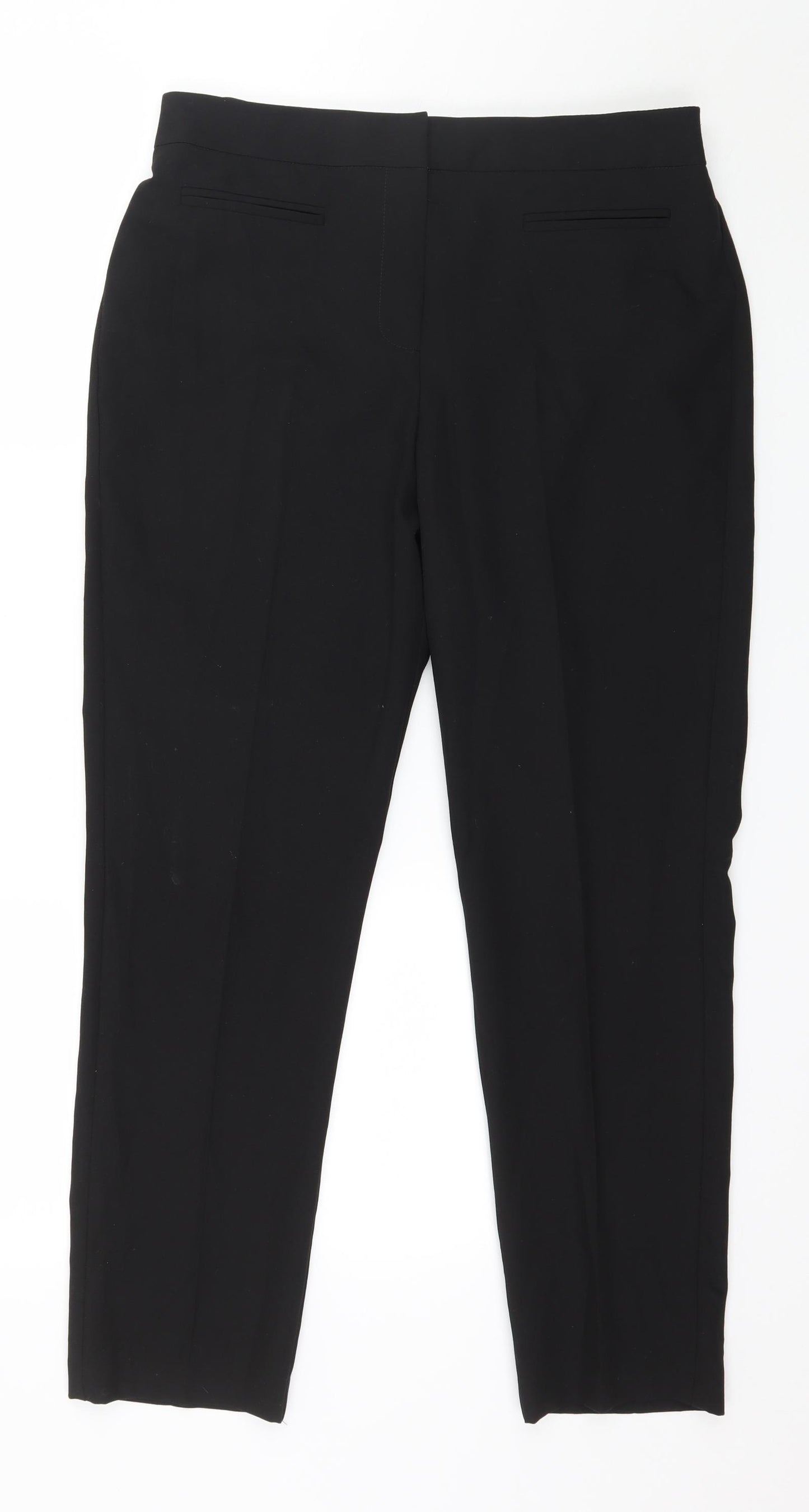 Bonmarché Womens Black   Trousers  Size 12 L27 in