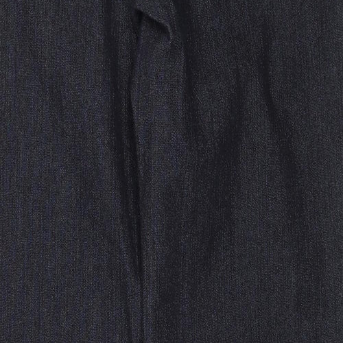 Marks and Spencer Womens Blue  Denim Straight Jeans Size 14 L30 in