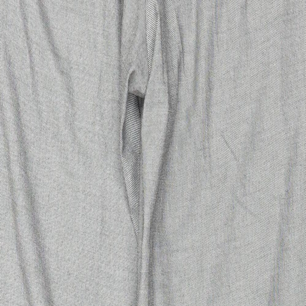 Oasis Womens Grey   Trousers  Size 8 L31 in