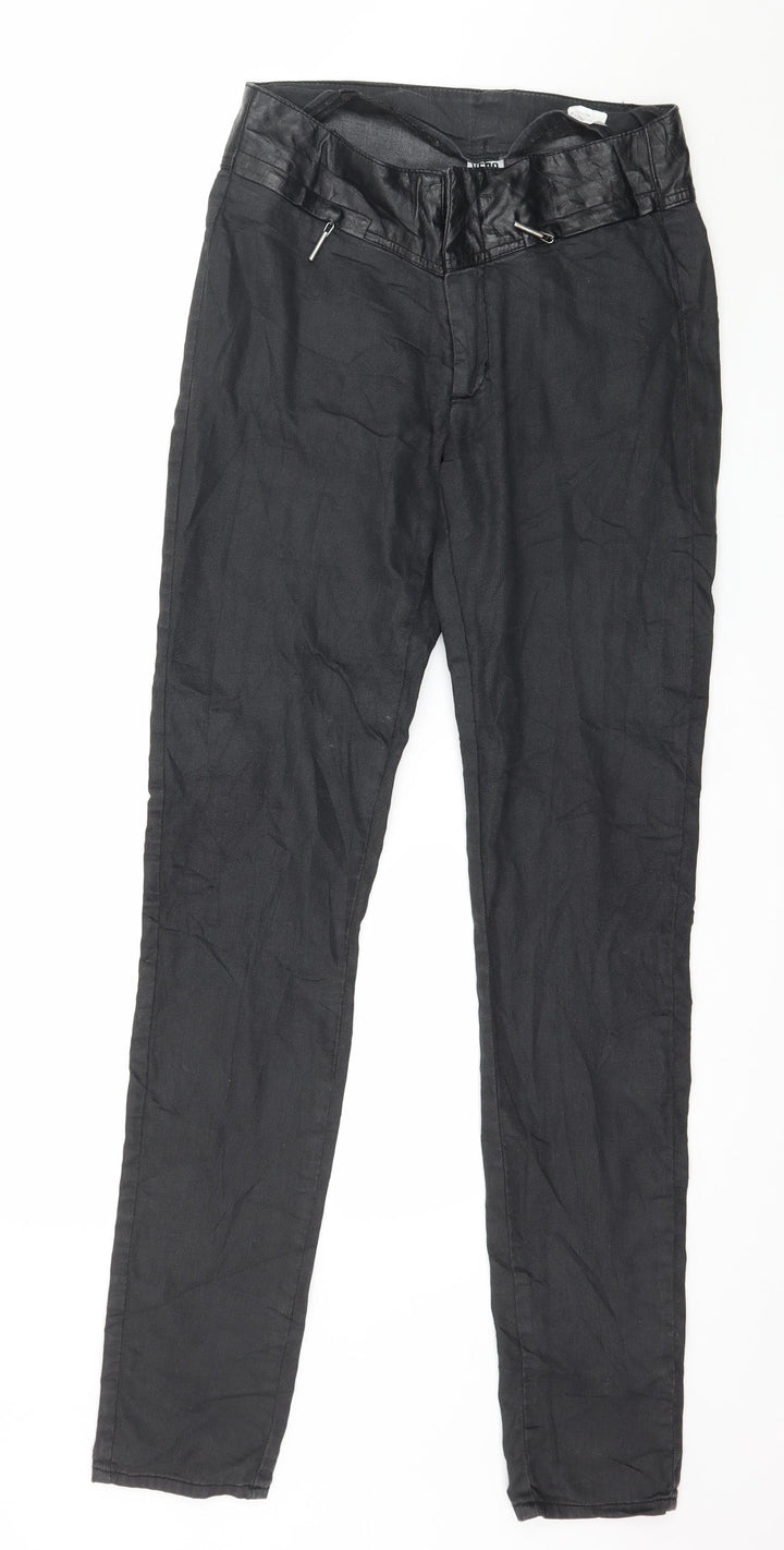 VERO MODA Womens Black Denim Skinny Jeans Size 8 L32 in