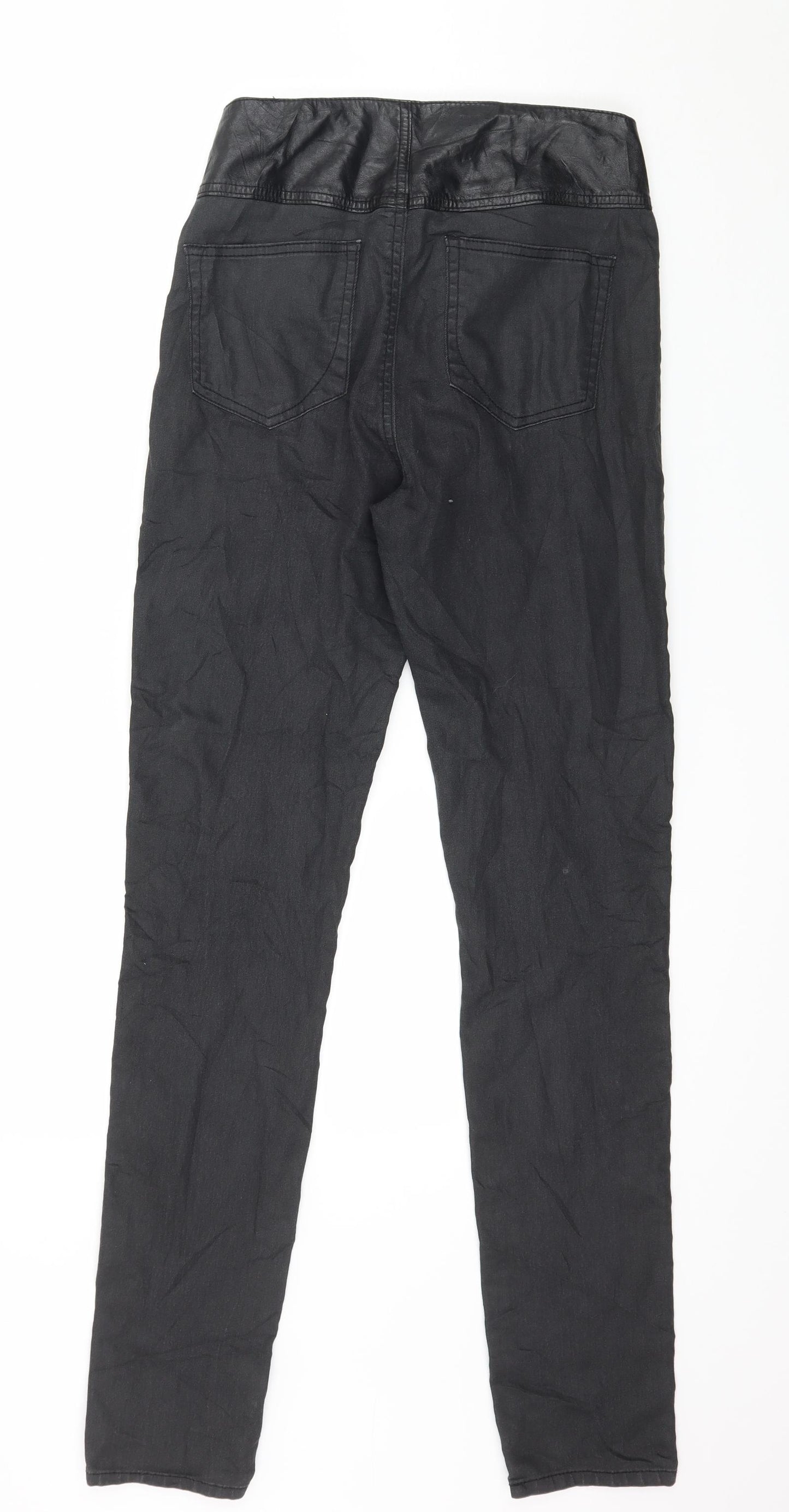 VERO MODA Womens Black  Denim Skinny Jeans Size 8 L32 in
