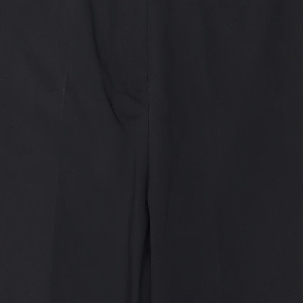 Papaya Womens Black   Trousers  Size 16 L26 in